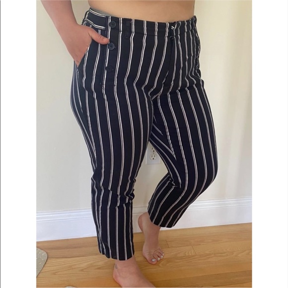 tommy hilfiger striped trousers